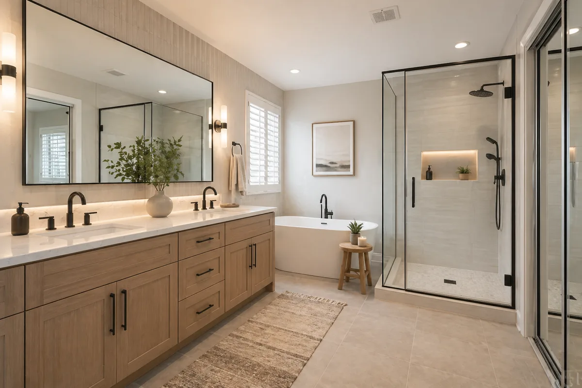 Master Bathroom Suite,Tarzana, CA